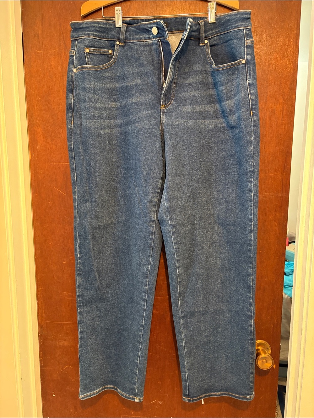 Universal Standard Dark Indigo High-Rise Jeans